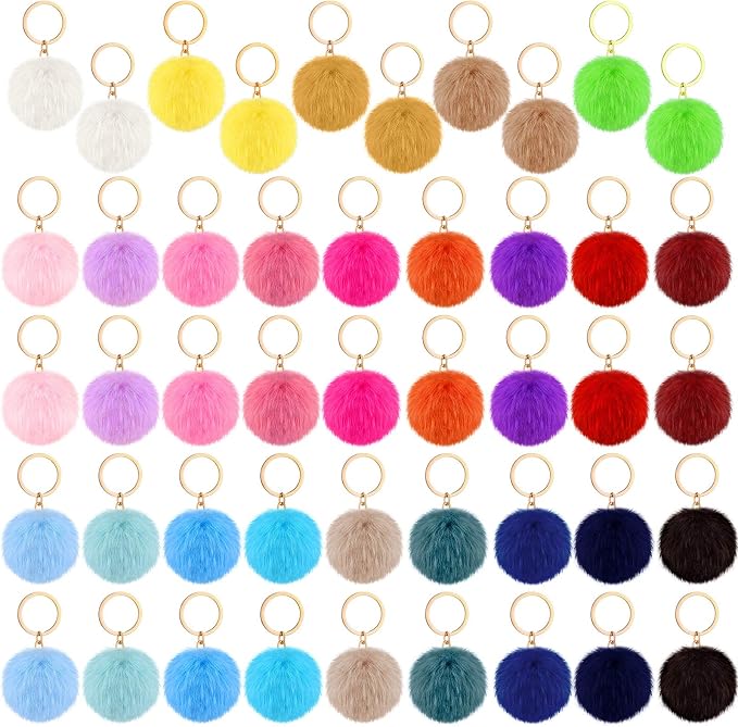 Keychain Pom-Poms