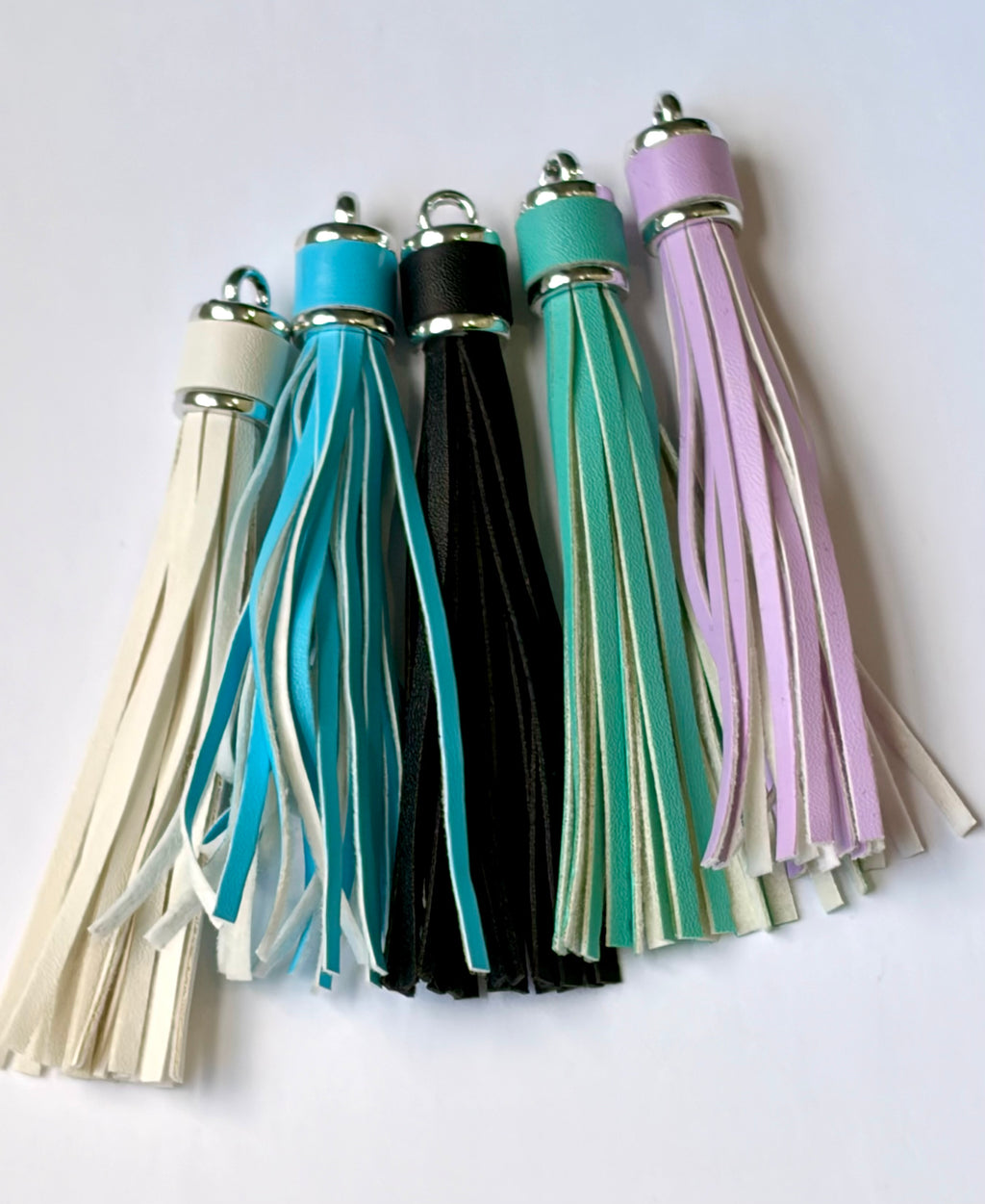 4.3 inch Faux Leather Tassel