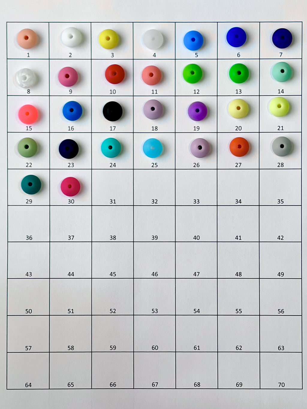 Beaded Badge Reel