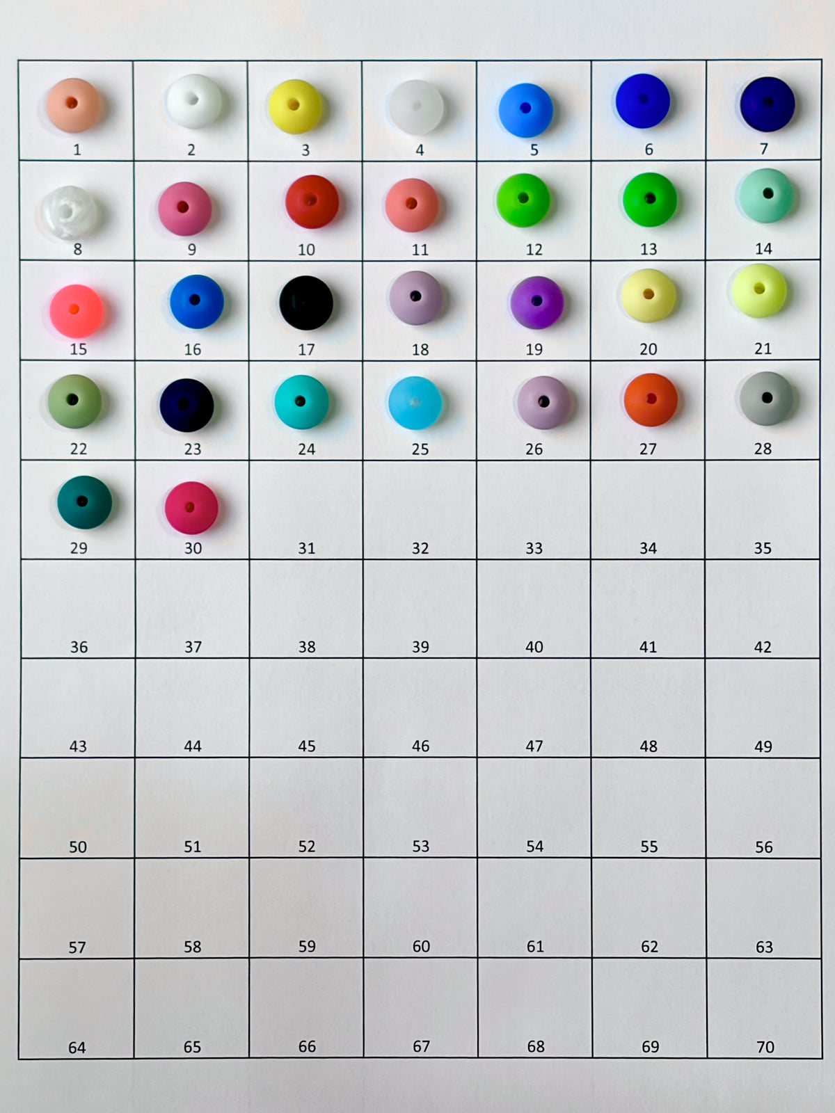 Beaded Badge Reel