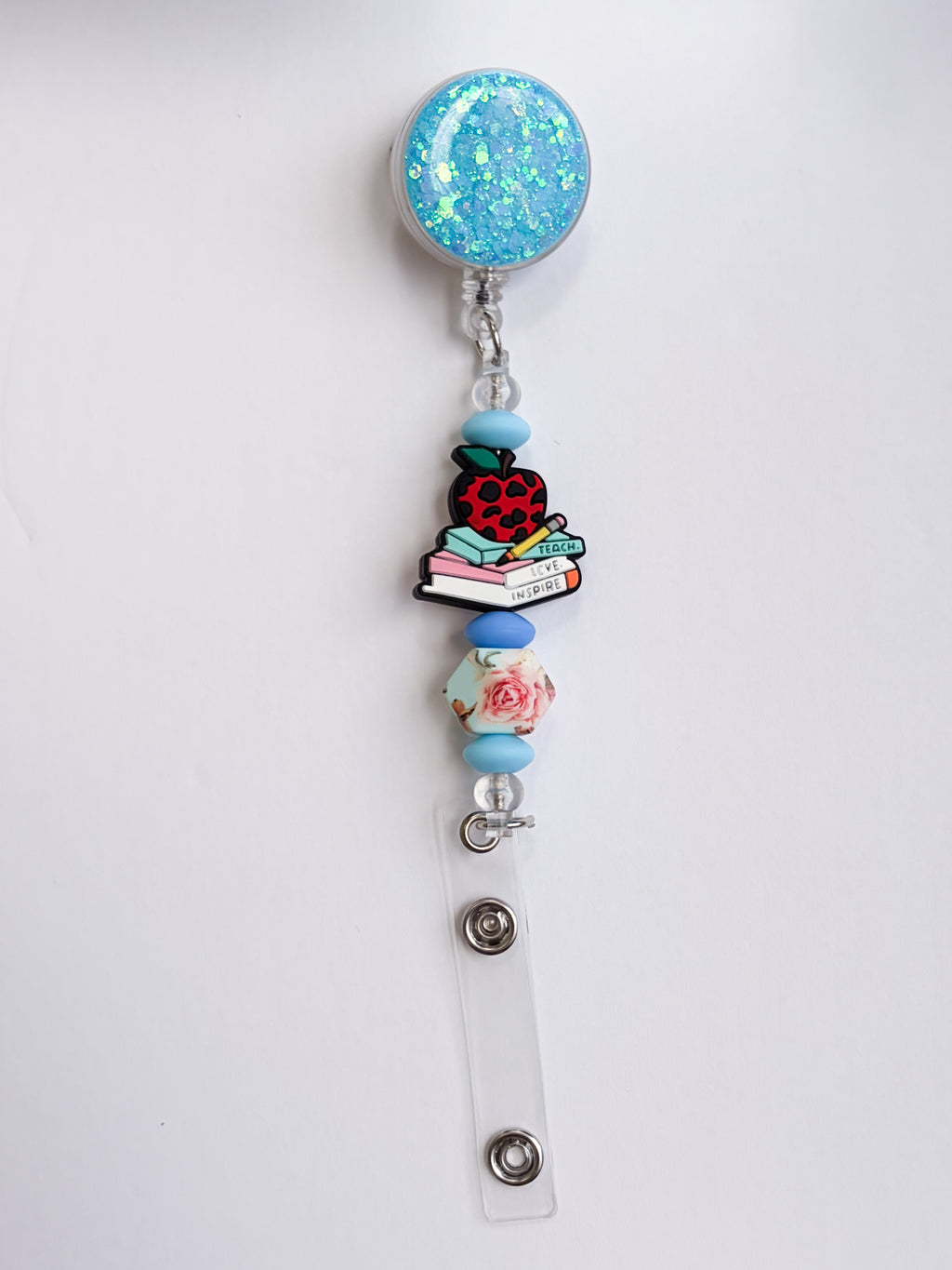 Beaded Badge Reel