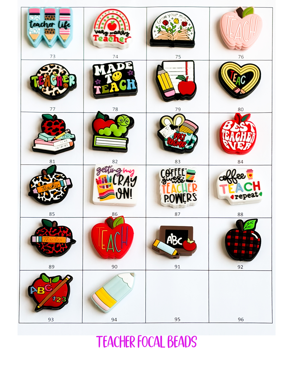 Beaded Keychains