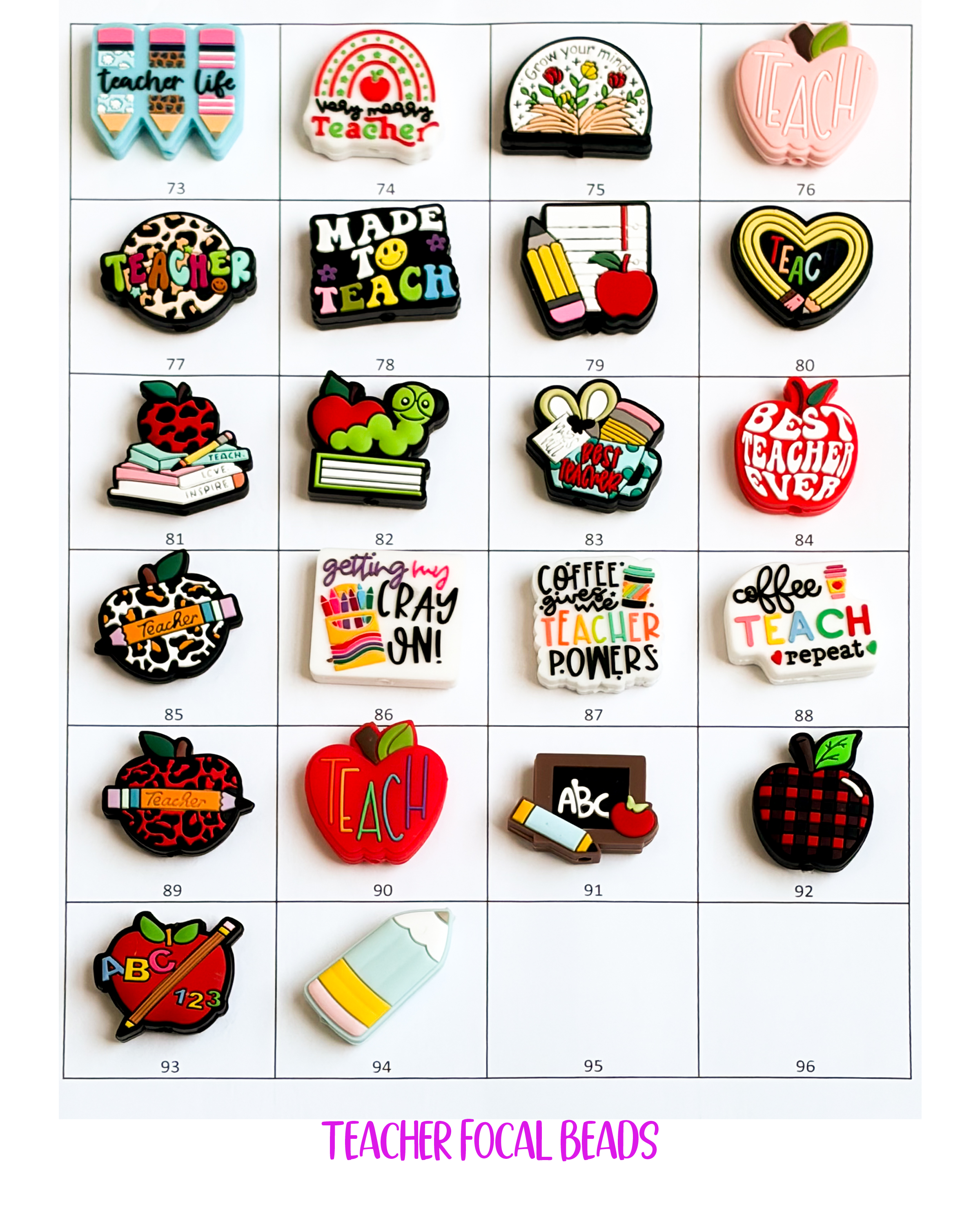 Beaded Keychains